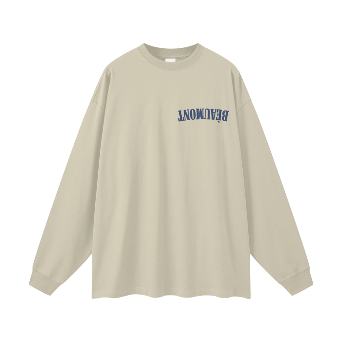 0.1 Long Sleeve (tan & blue)